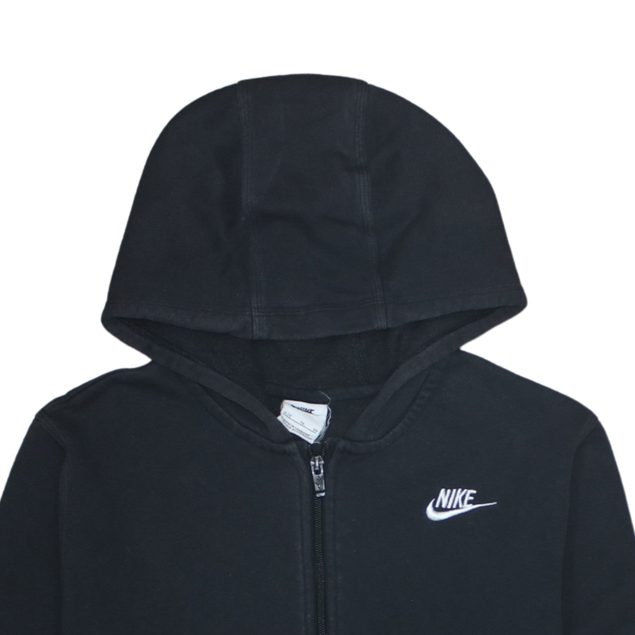 Nike Womens Black Full Zip Hoodie XL Classic Sportswear