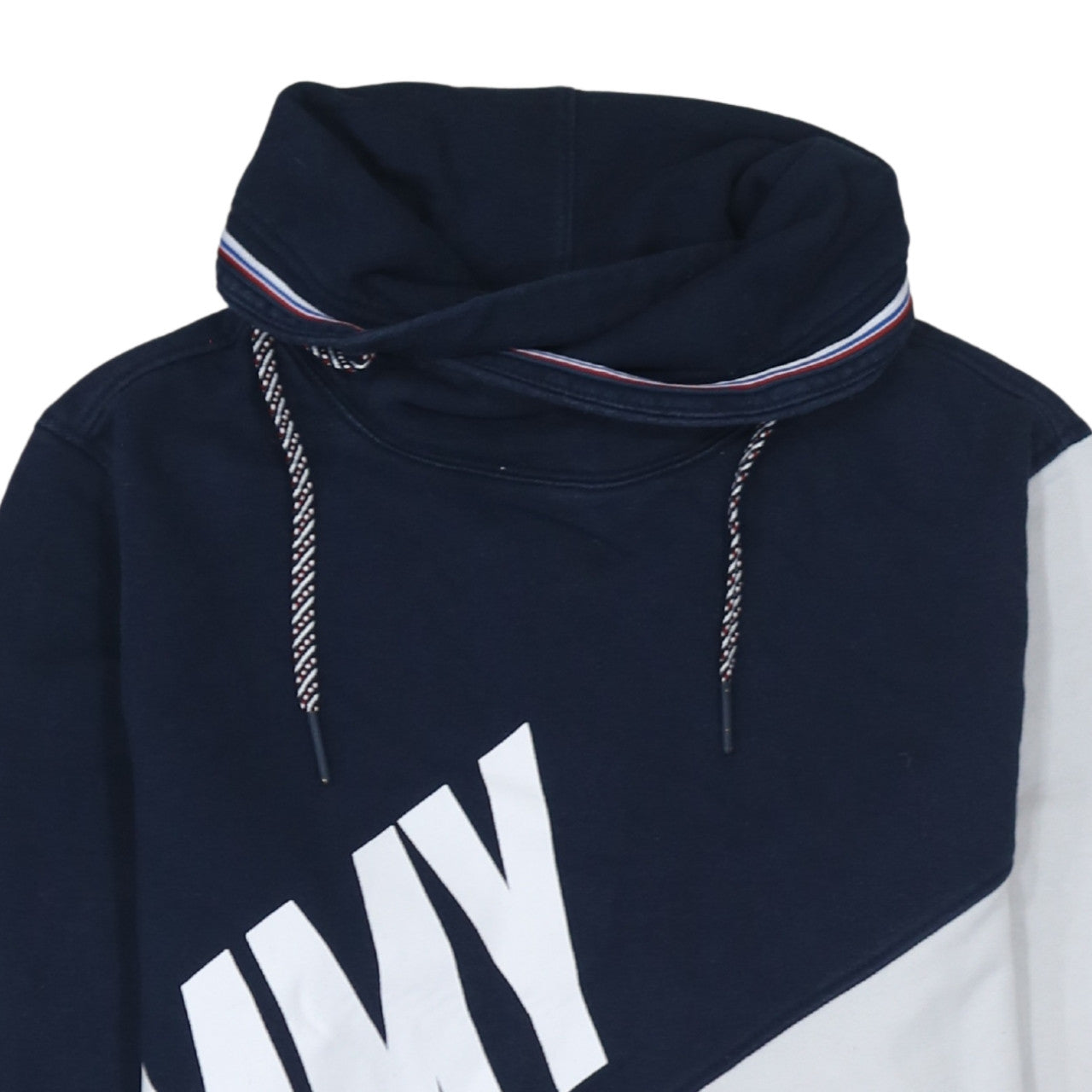 Tommy Jeans Men's Multicoloured Logo Pullover Hoodie L