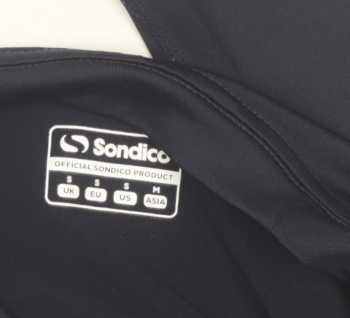 Sondico Women's Black Long Sleeve Compression T-Shirt Size S