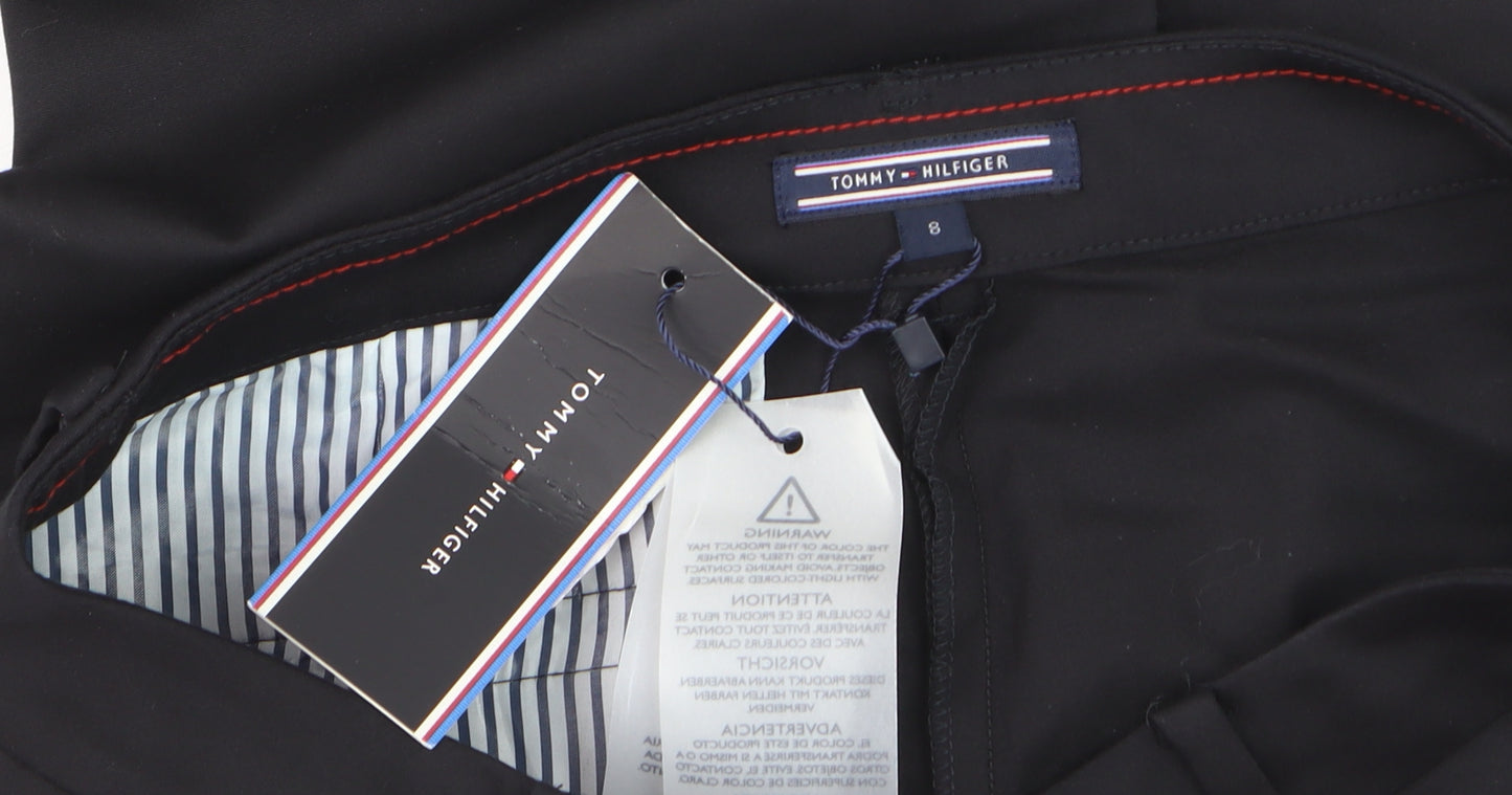 Tommy Hilfiger Men's Black Slim Fit Chino Trousers M