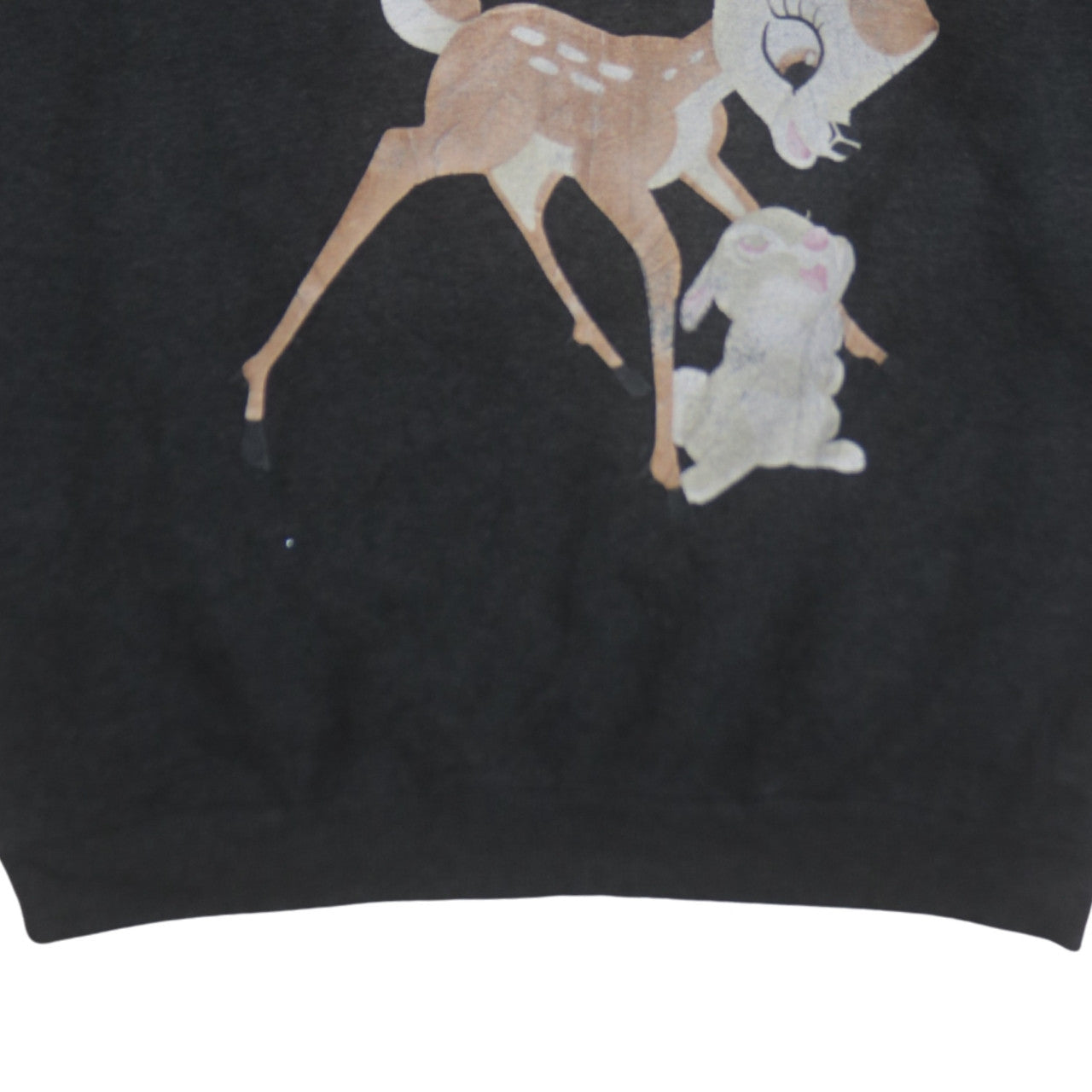 Disney Classics George Women’s Charcoal Bambi Sweatshirt L 16-18