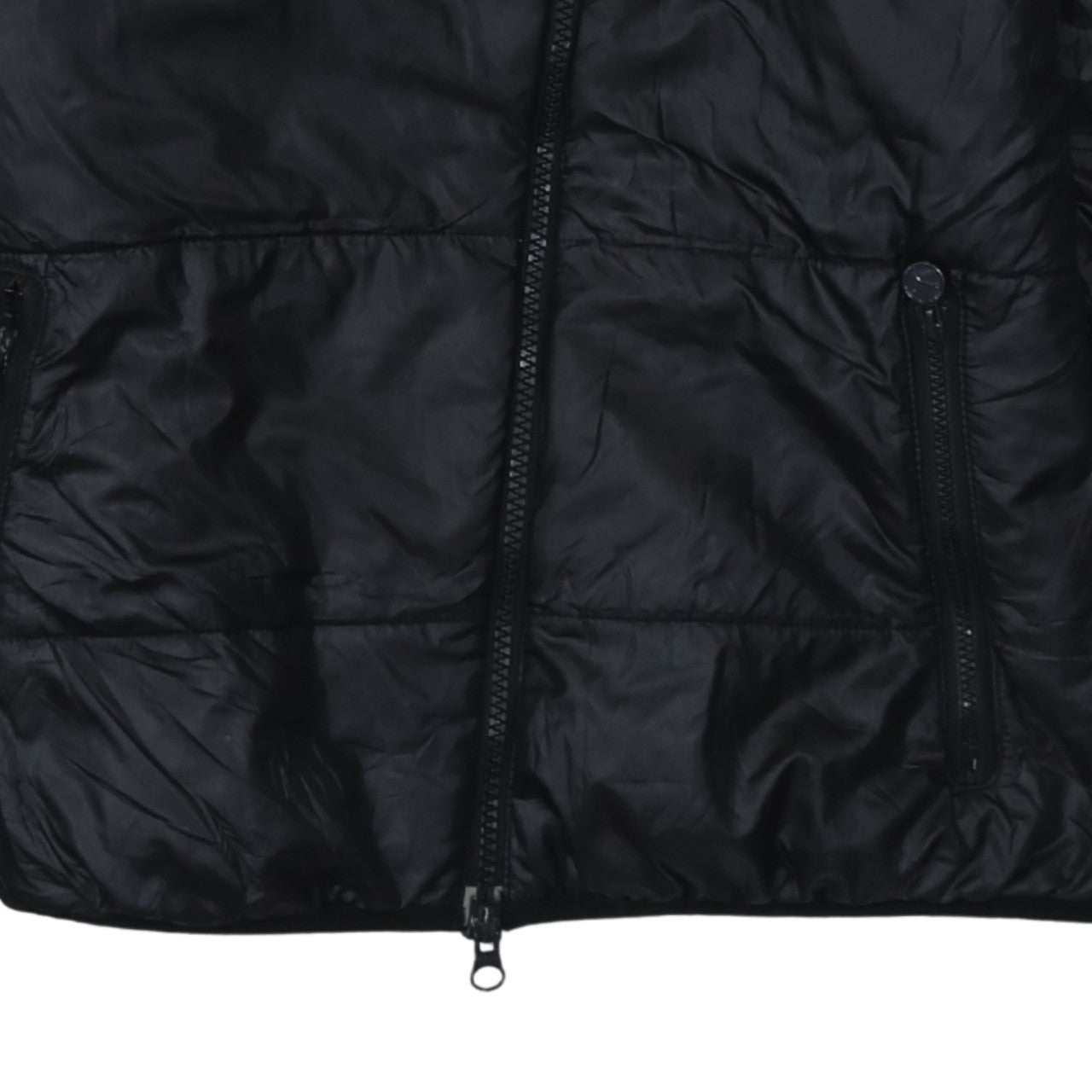 Puma Women's Black Hooded Puffer Jacket Size 12