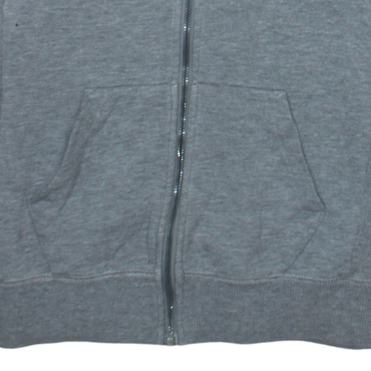 Jordan Boys Grey Full Zip Hoodie 12-13 Years Logo Hooded Sweatshirt