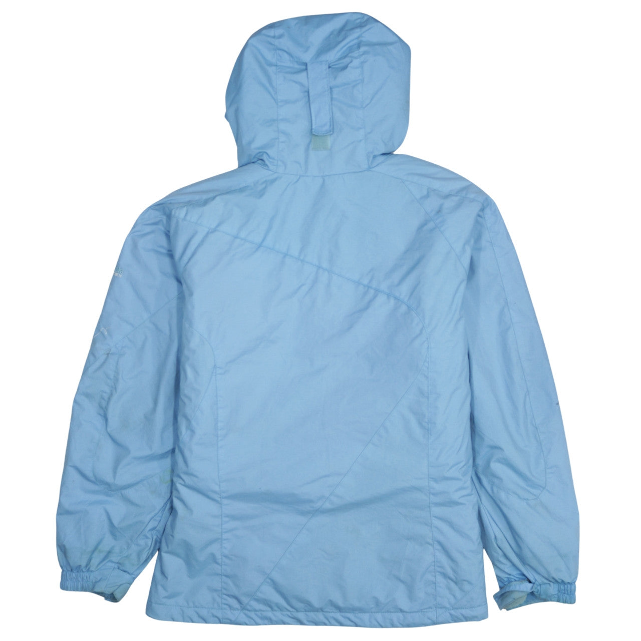 Columbia Women's Blue Waterproof Hooded Parka Jacket L