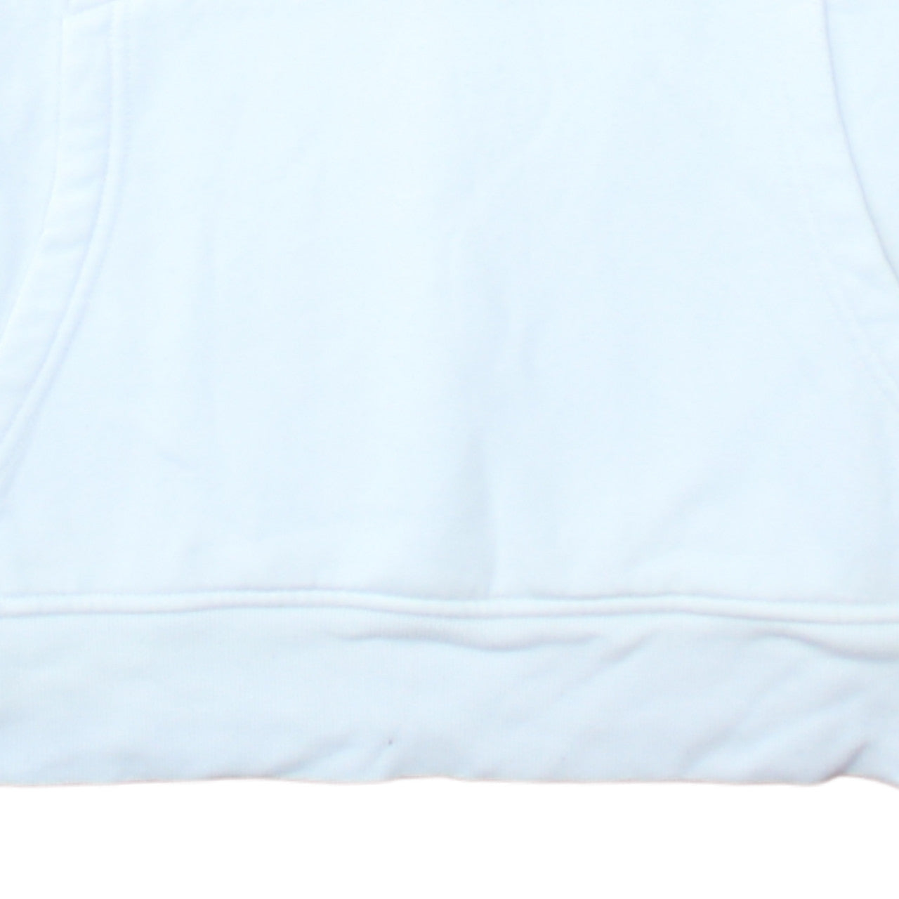 GAP Men’s White Logo Pullover Hoodie Fleece M Regular Fit