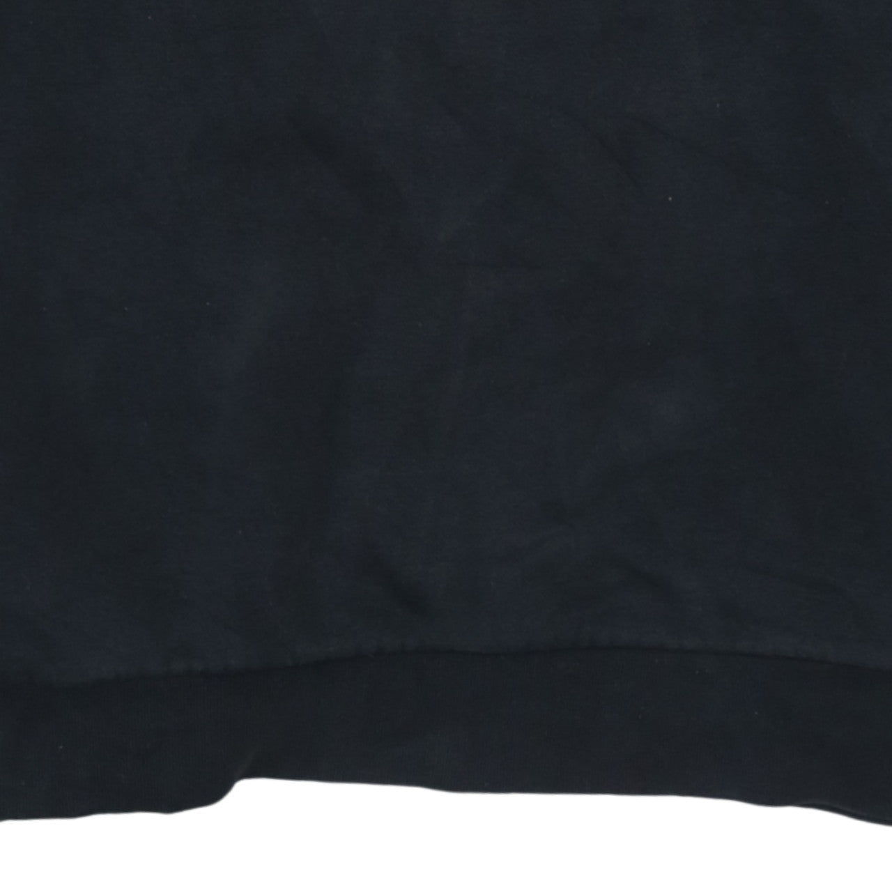 Adidas Mens Black Crew Neck Fleece Sweatshirt L Regular Fit