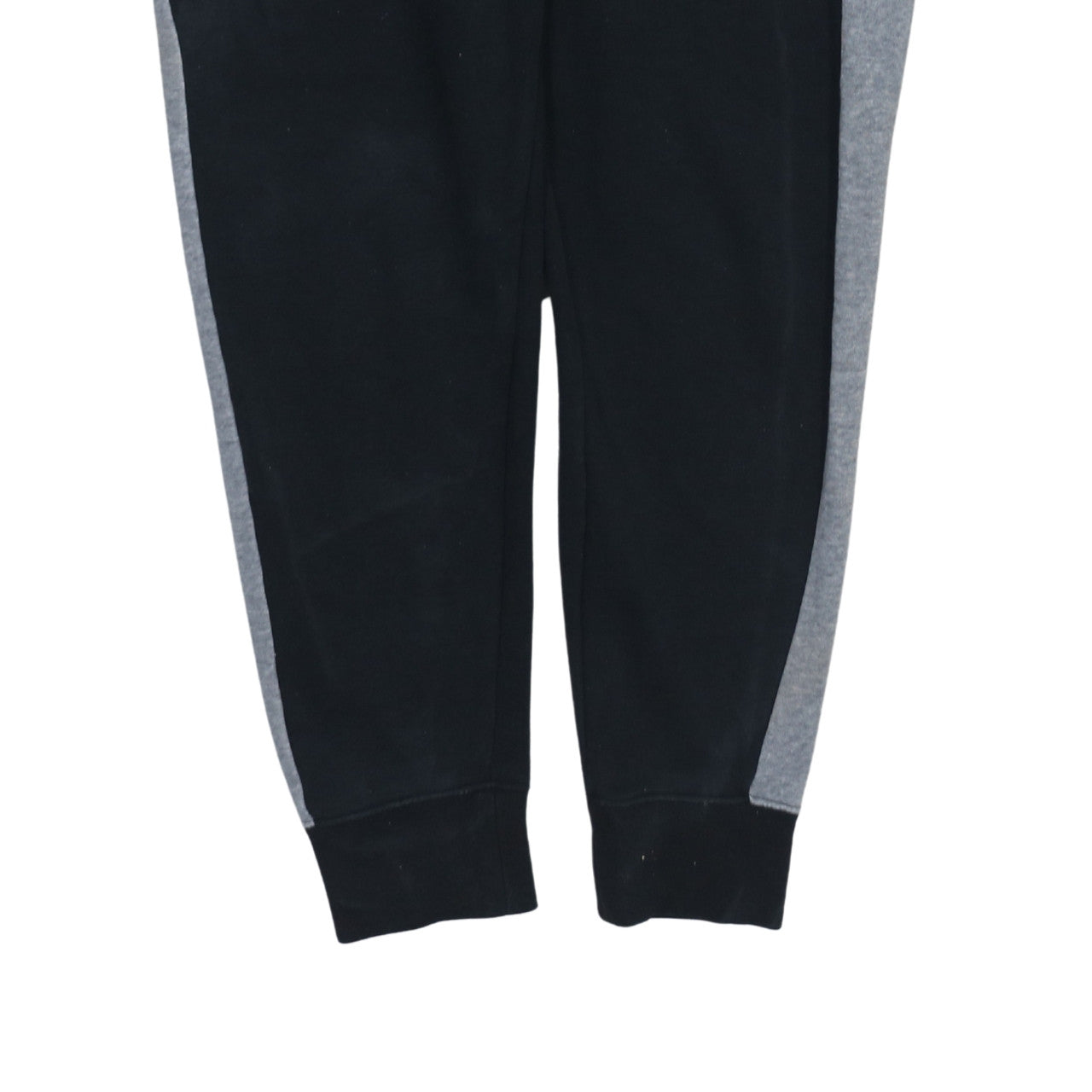 Nike Air Men's Black Colourblock Joggers Size S Fleece Tapered Trousers