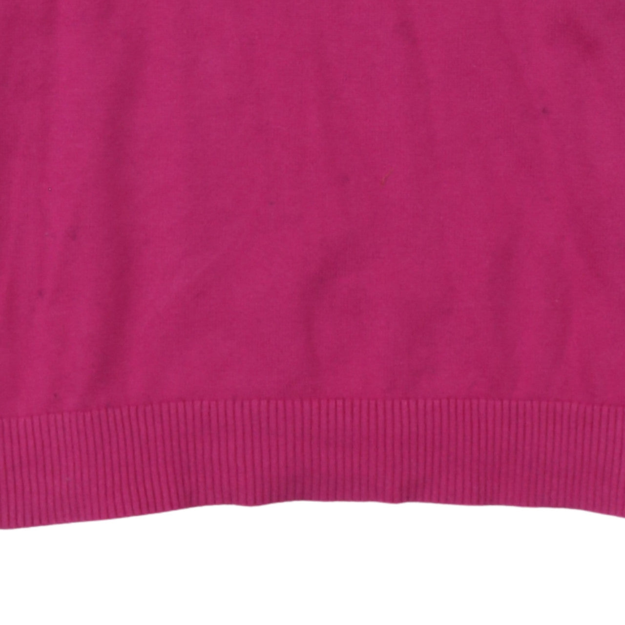 Tommy Hilfiger Men's Pink V-Neck Cotton Jumper Size M