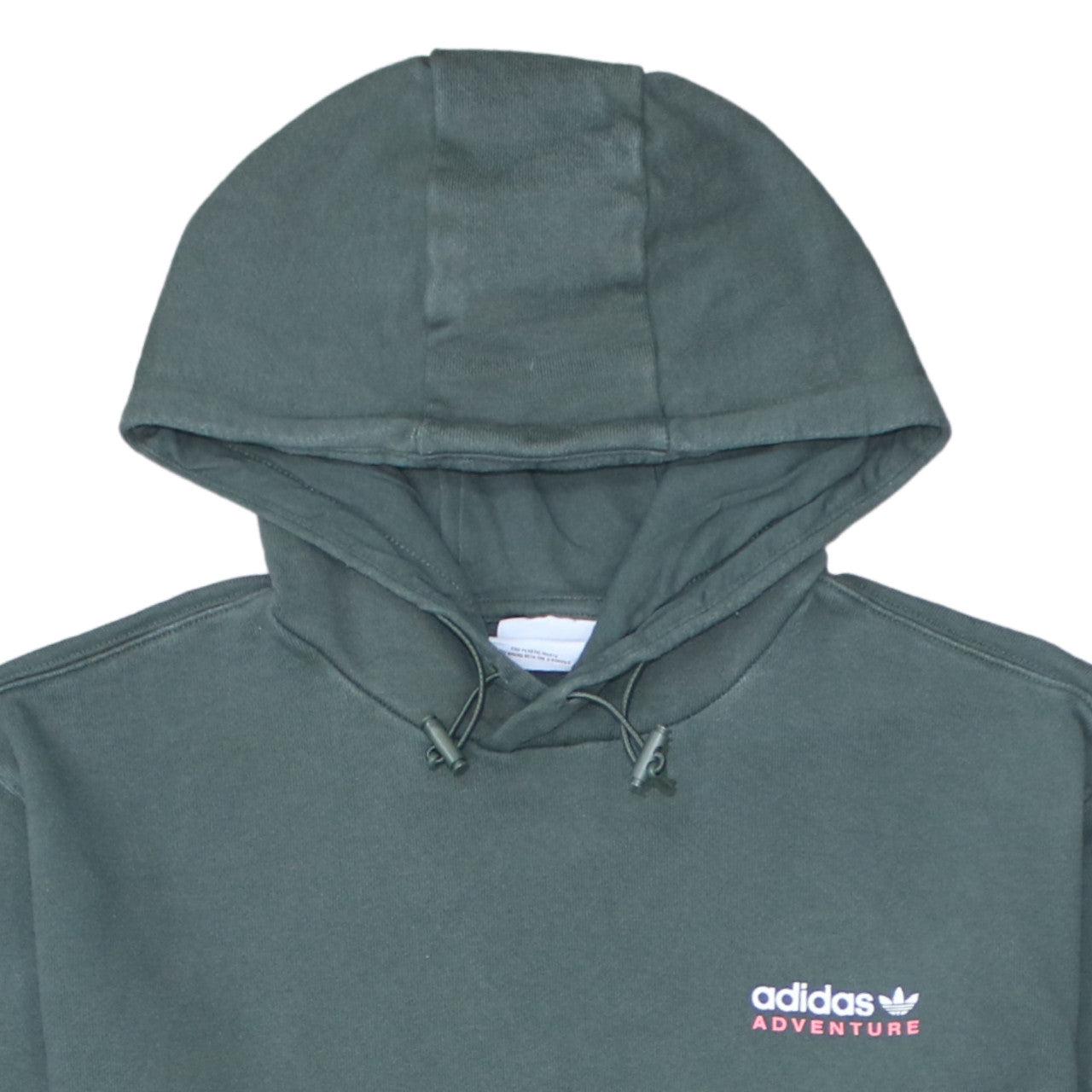 Adidas Adventure Womens Green Pullover Hoodie Size M Classic Fit