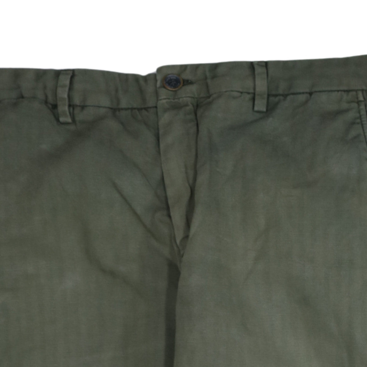 Tommy Hilfiger Men's Green Chino Trousers L 36x32 Regular Fit