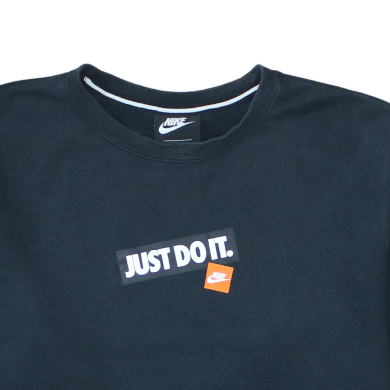Nike Men's Black Just Do It Pullover Sweatshirt Size S