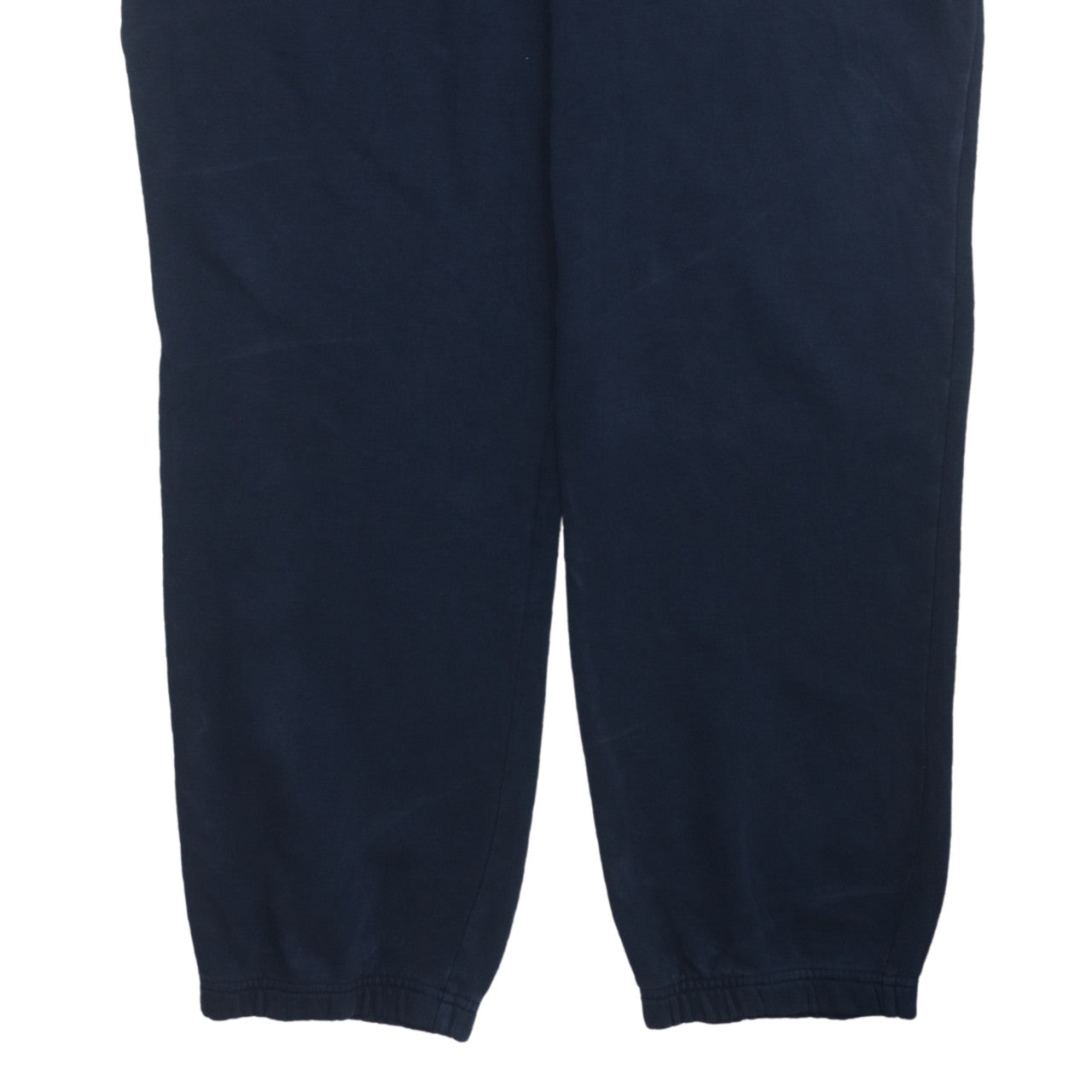Reebok Men Blue Fleece Sweatpants Trousers L Regular Fit