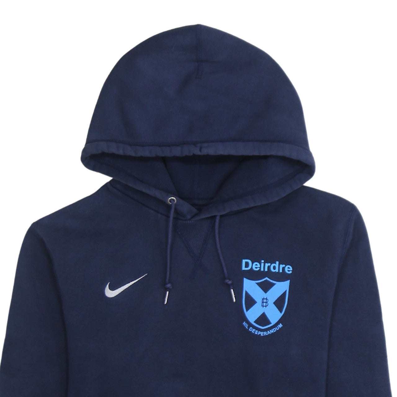 Nike Men's Blue Pullover Hoodie Medium Bellahouston Harriers Sportswear