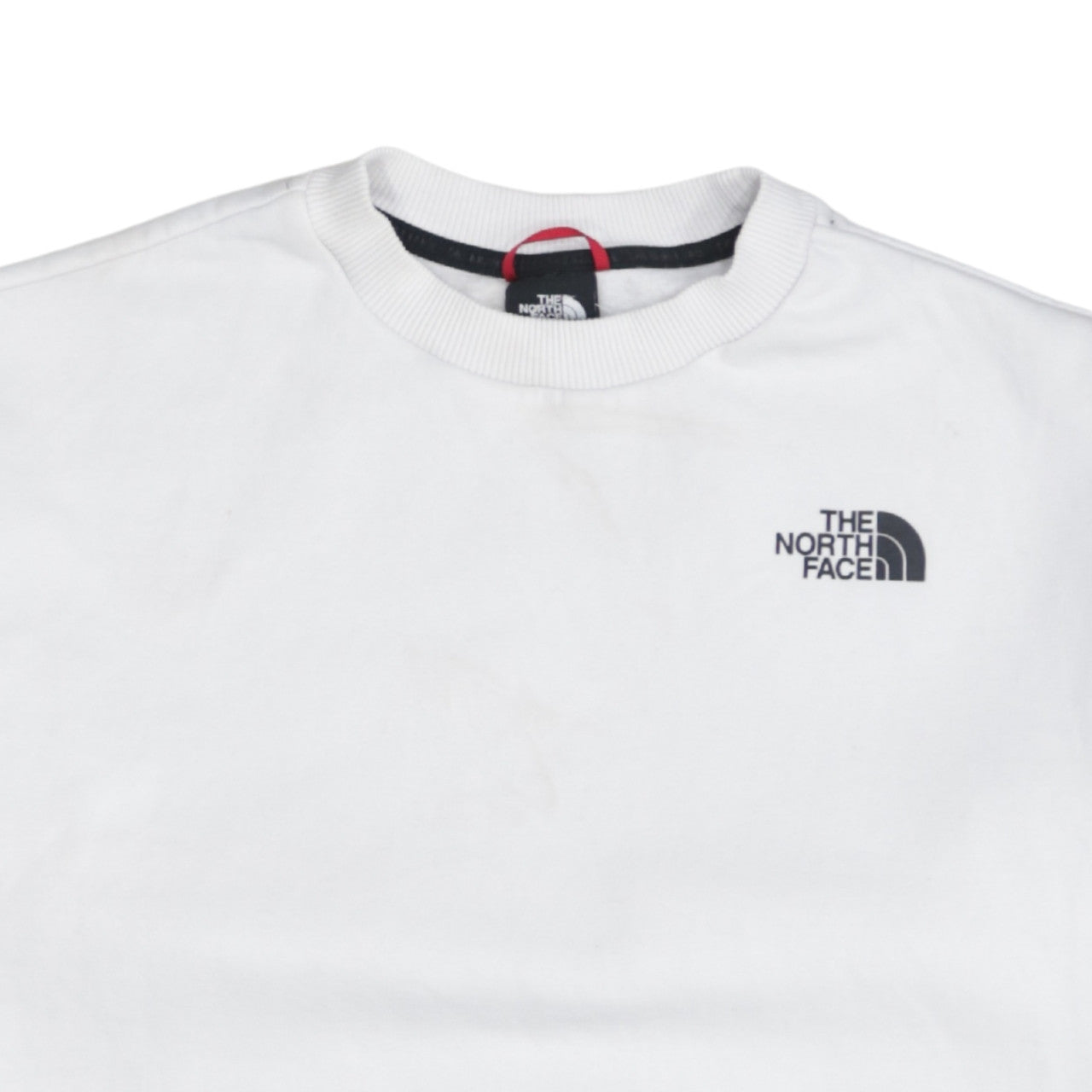 The North Face Womens White Small Pullover Sweatshirt Graphic Print