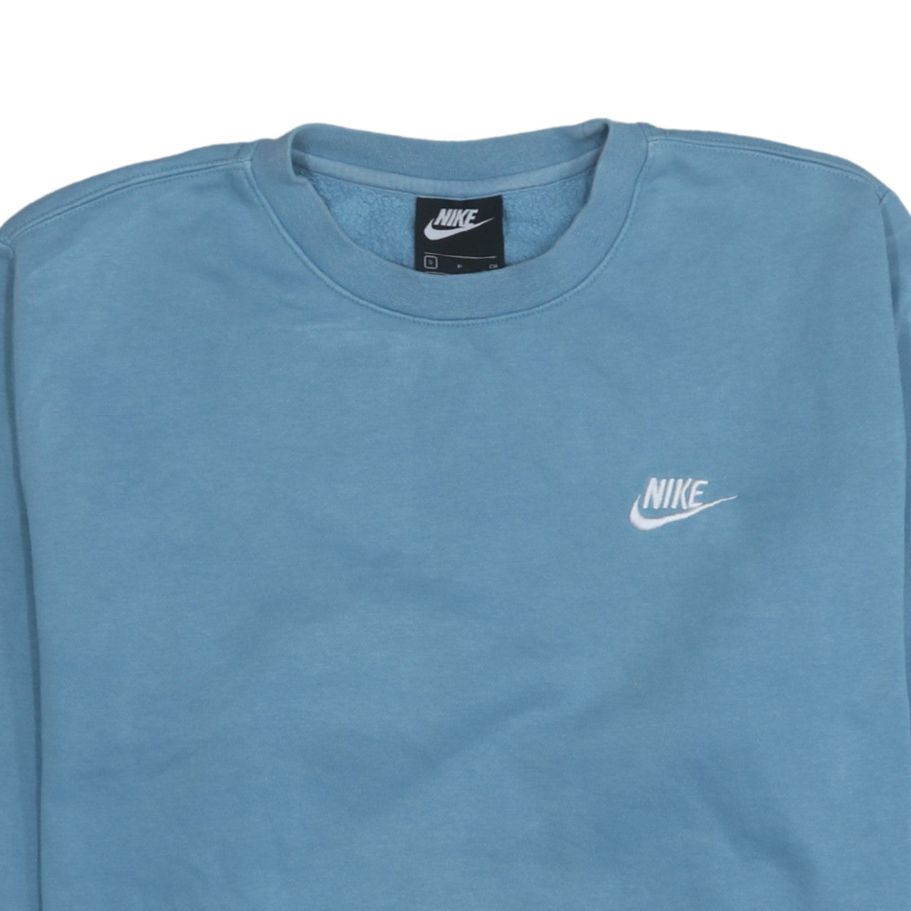 Nike Men's Blue Crew Neck Pullover Sweatshirt Size S