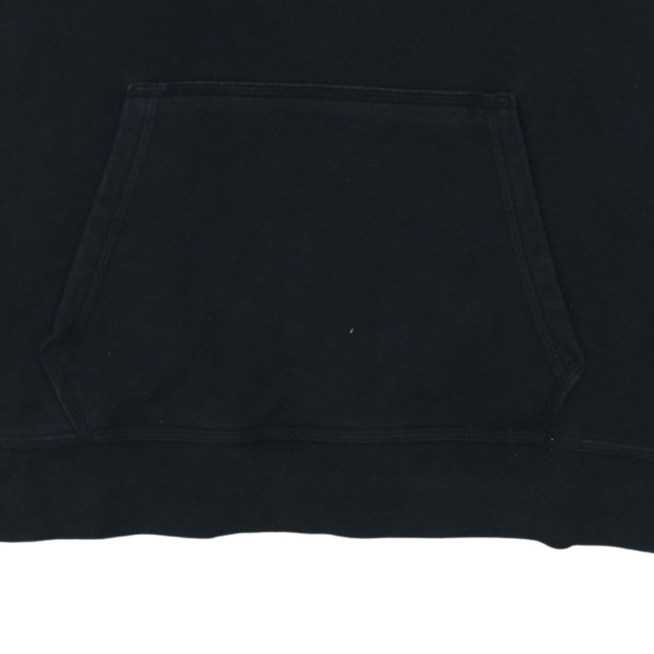 Nike Men's Black Large Pullover Hoodie with Logo Design