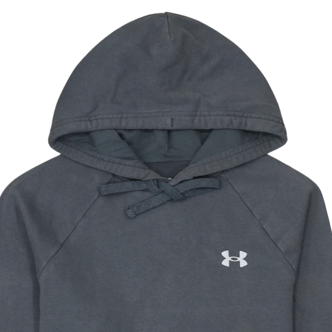 Under Armour Mens Grey Pullover Hoodie Small Loose Fit