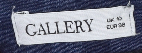 Gallery Women’s Blue Skinny Jeans UK 10 Slim Fit Denim