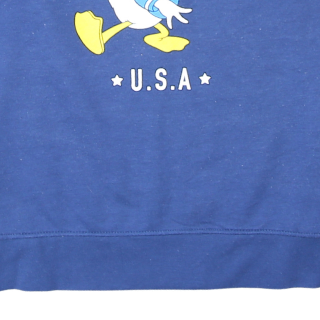 Disney Primark Women Blue Donald Duck New York Sweatshirt Size S
