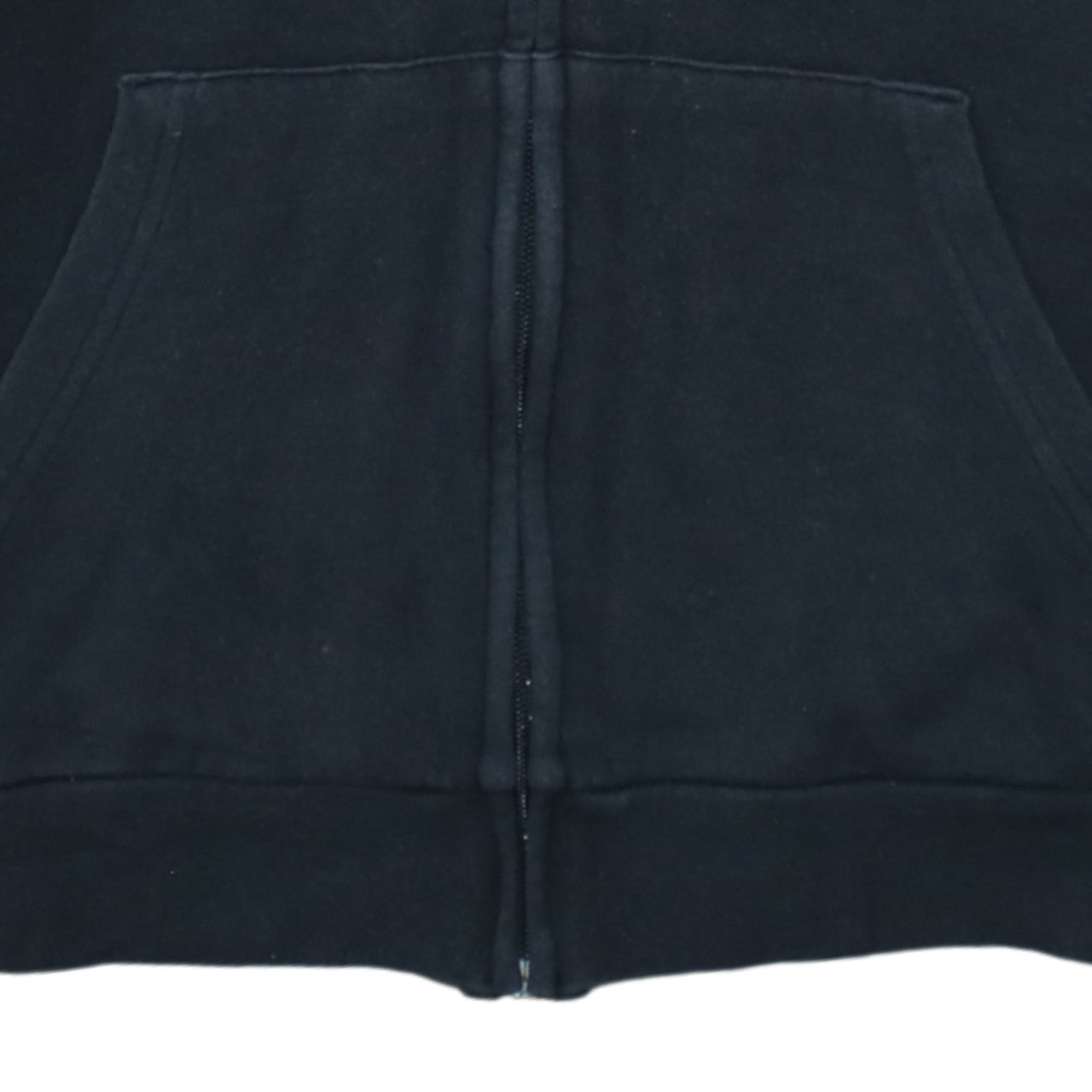 Adidas Women Black Full Zip Hoodie Size 12-14 Hooded Sweatshirt
