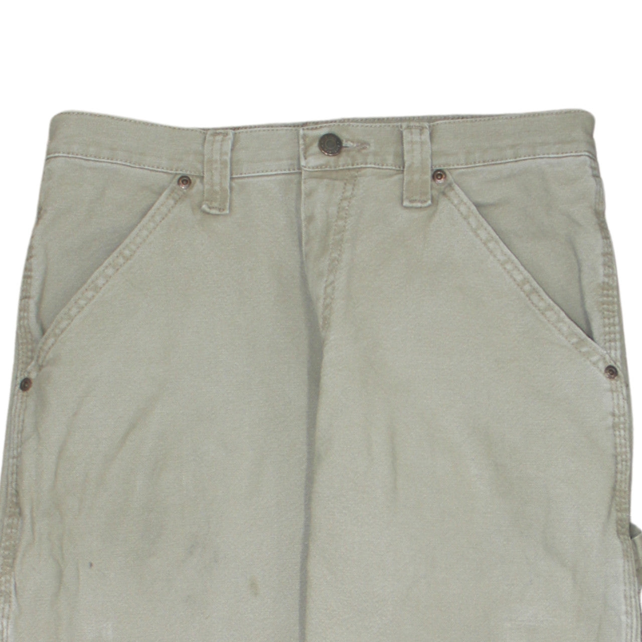 Wrangler Men's Beige Straight Leg Jeans 30x32 Cotton Blend