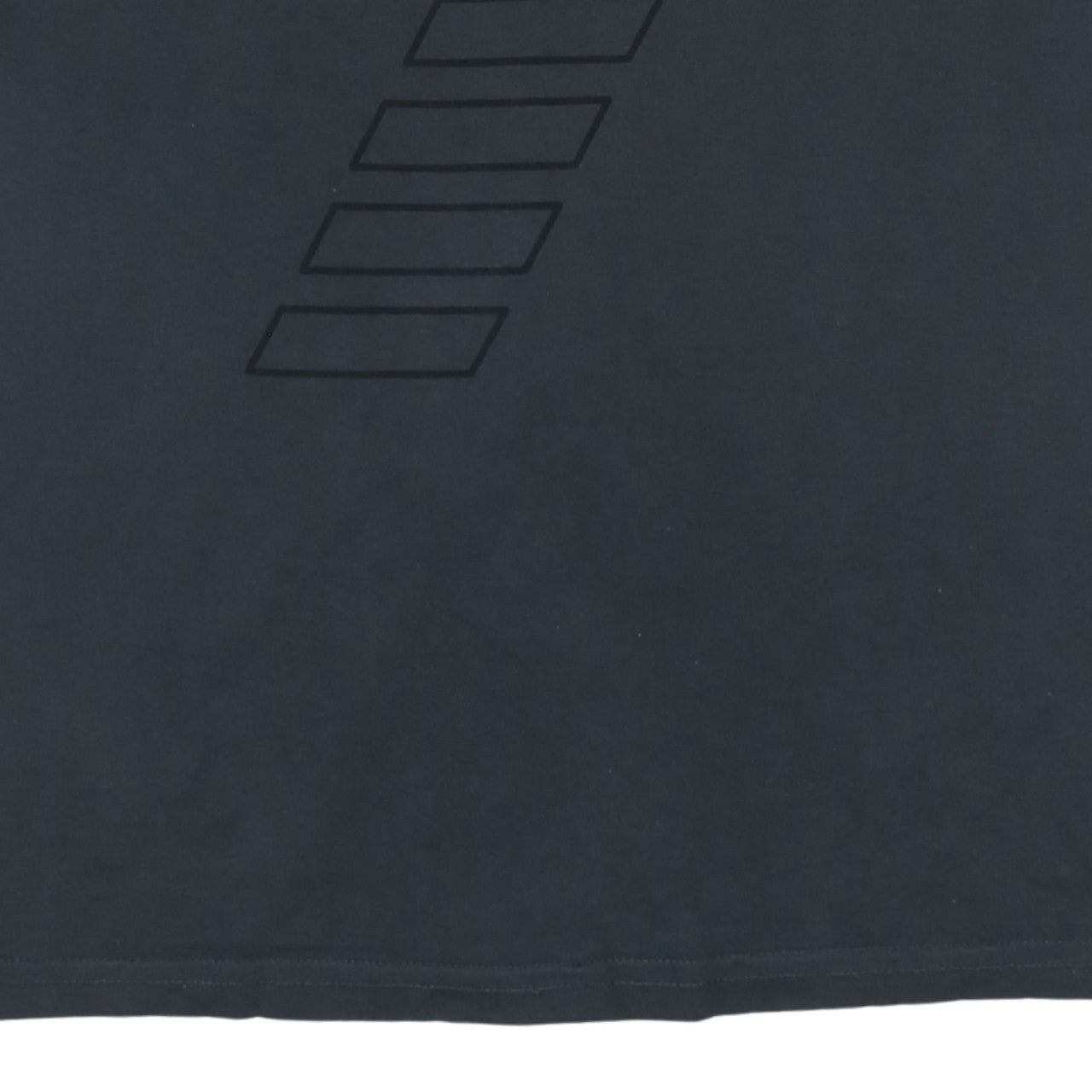 Emporio Armani EA7 Men's Black V-Neck Short Sleeve Cotton T-Shirt Size L