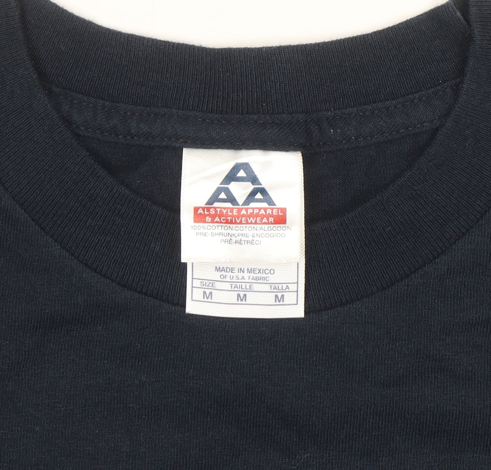 Alstyle Apparel Men's Black CSI Las Vegas Cotton T-Shirt Medium