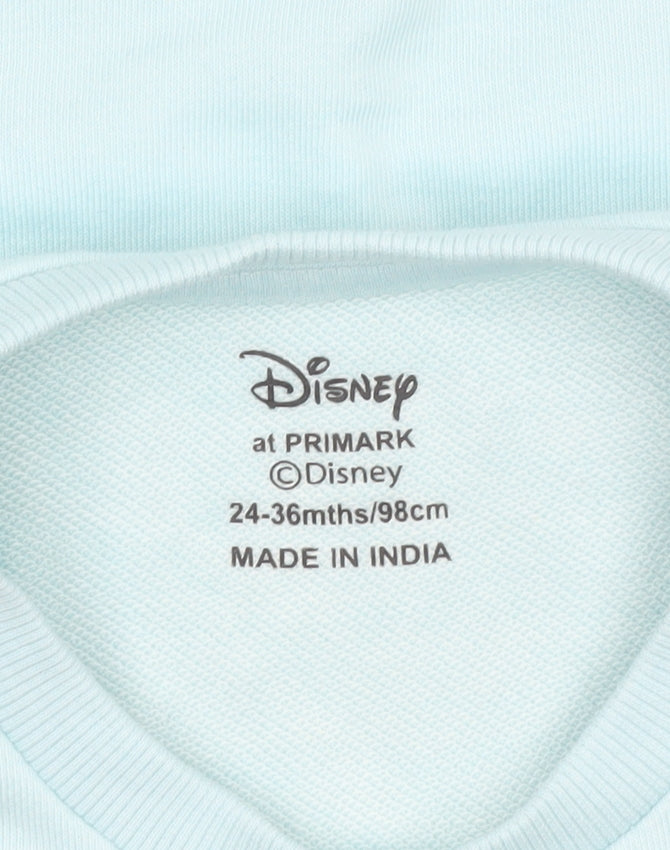 Disney at Primark Unisex Baby Blue Mickey Mouse Long Sleeve T-Shirt 24-36 Months