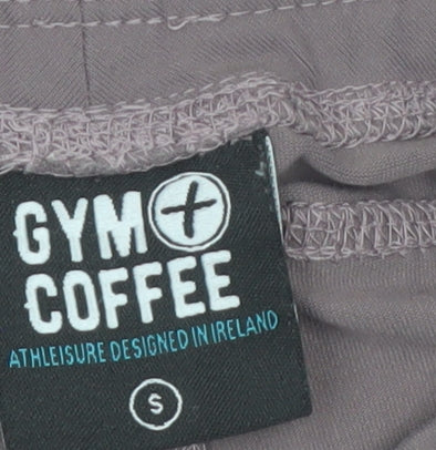 Gym+Coffee Womens Mauve Jogger Sweatpants Size S Athleisure Trousers