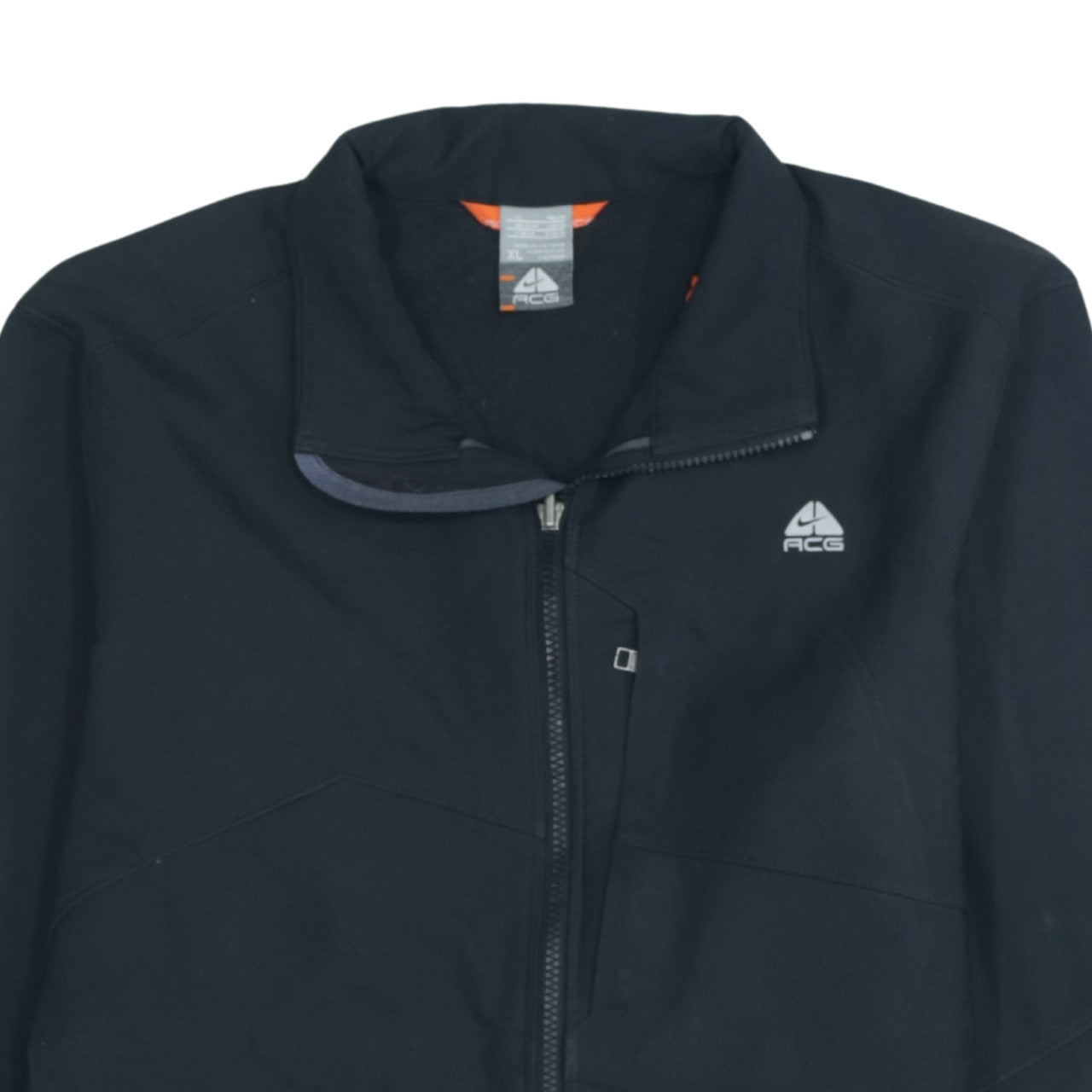 Nike ACG Men's Black XL Soft Shell Outdoor Jacket Windproof