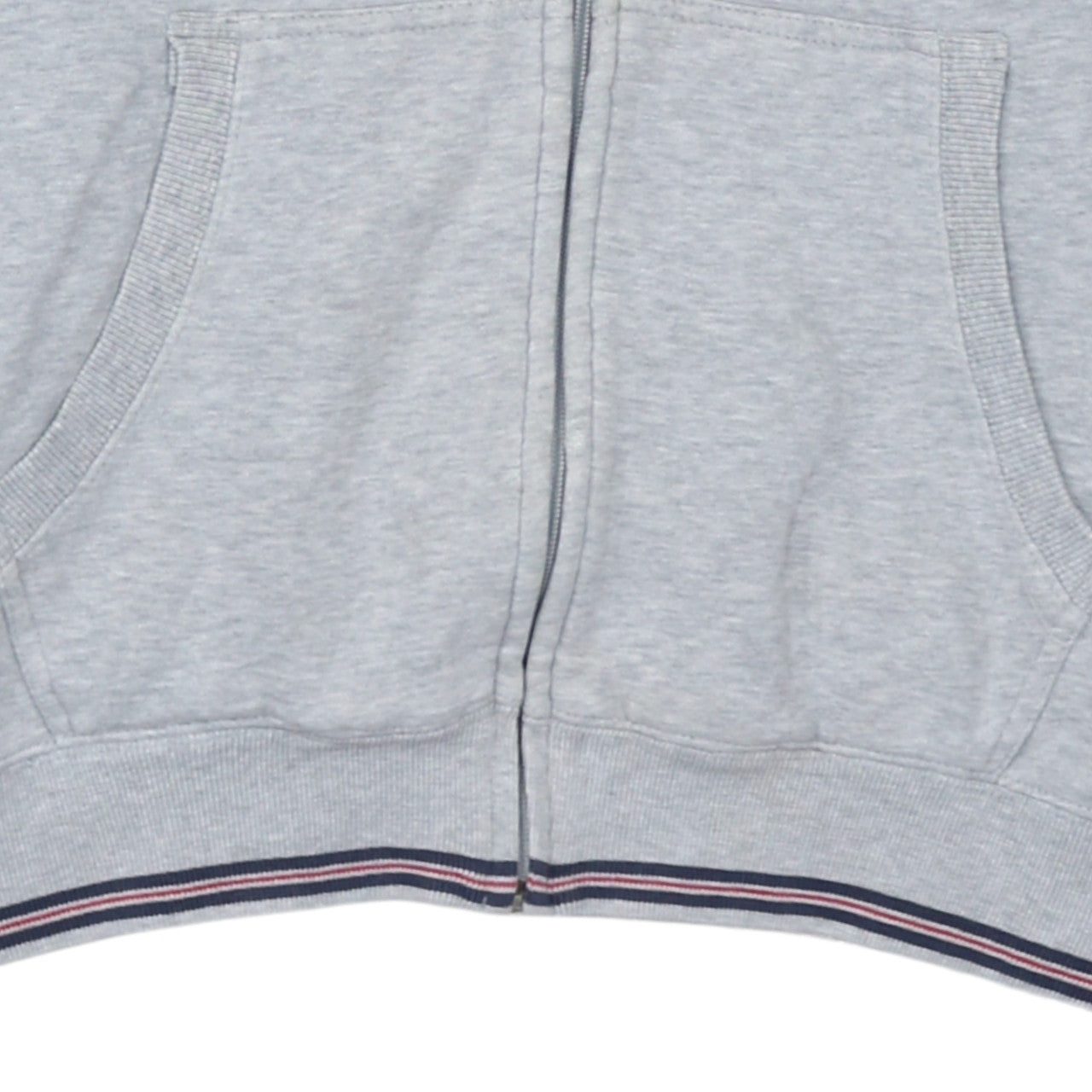 Fila Men's Grey Full Zip Hoodie Size L Sportswear Sweatshirt
