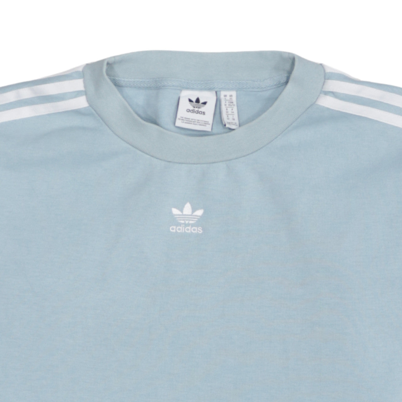 Adidas Women Blue Crew Neck Pullover Sweatshirt XS