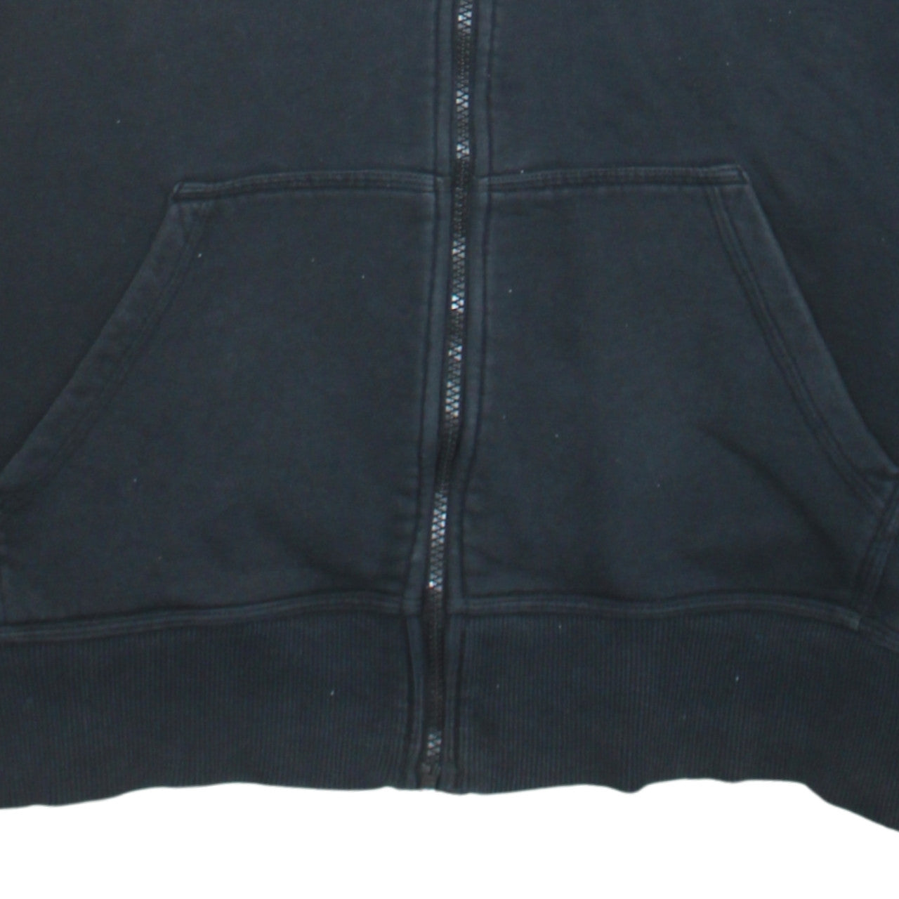 Nike Men's Black Full Zip Hoodie XL Sportswear Fleece Sweatshirt