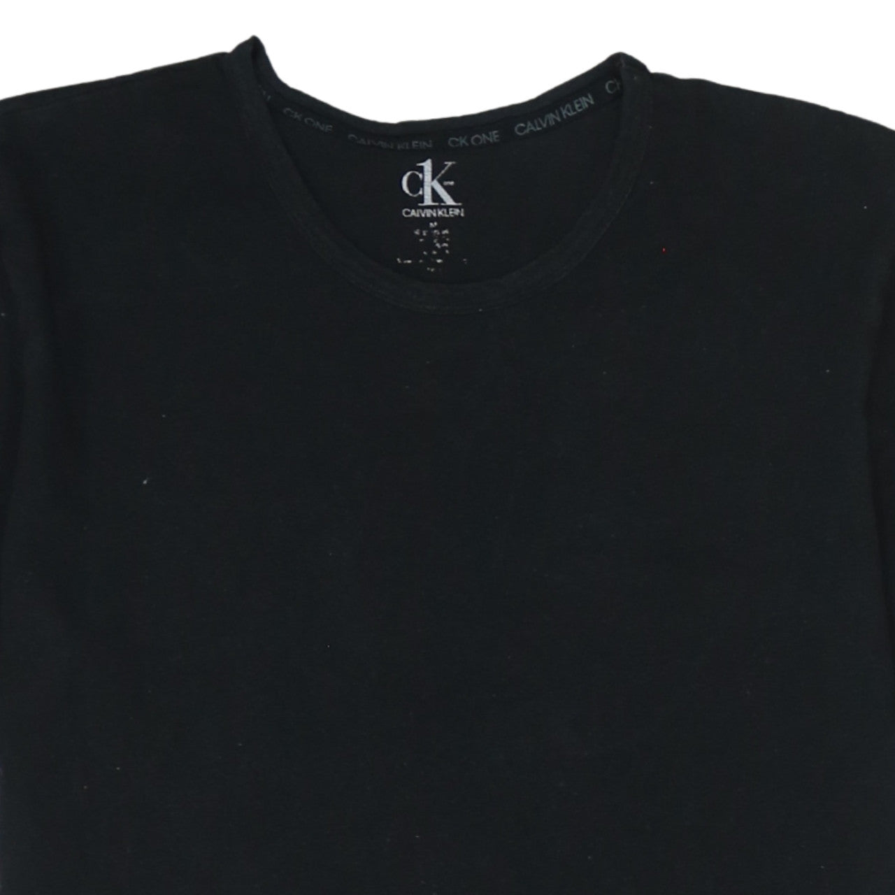 Calvin Klein Men’s Black Slim Fit Cotton Stretch Crew Neck T-Shirt M
