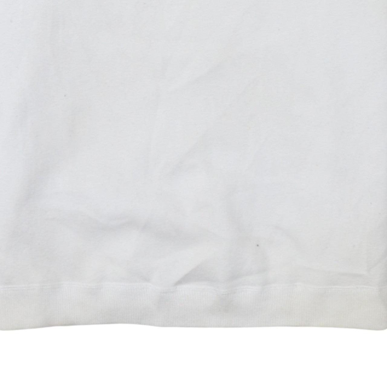 Tommy Hilfiger Men's White Mock Neck Cotton Pullover Jumper L