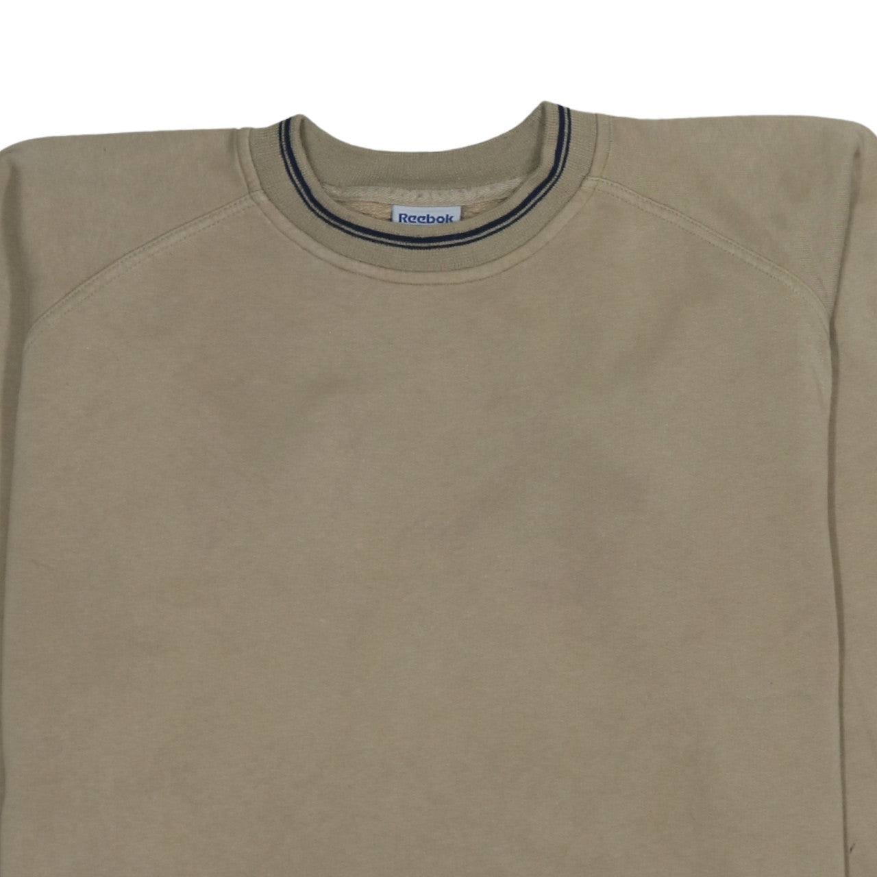 Reebok Women’s Beige XXL Pullover Sweatshirt Cotton Blend Classic Fit