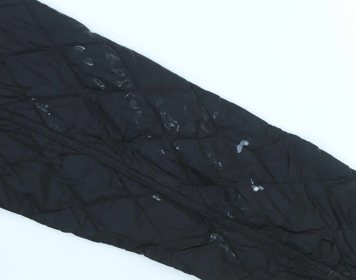 Barbour Women's Black Quilted Mid-Length Jacket UK 12