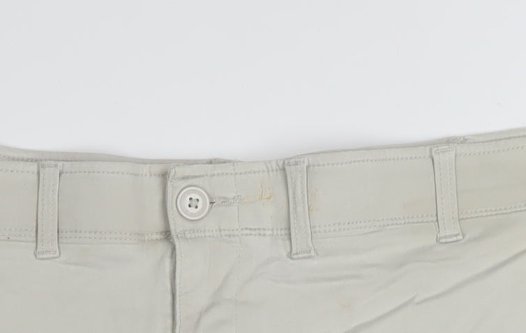 Lee Men's Beige Chino Shorts 36 Regular Fit Stretch Casual Summer