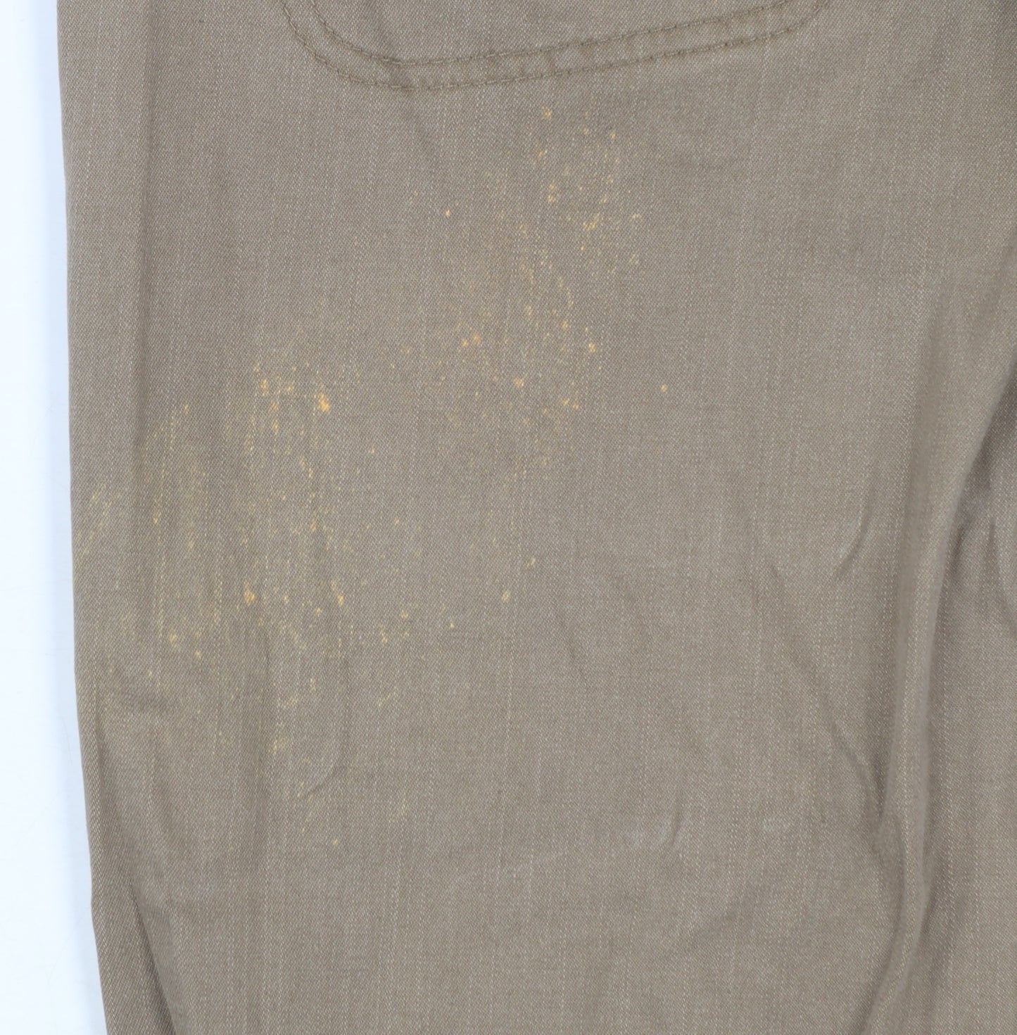 Lee Women’s Beige Capri Trousers Size 12 Cotton Stretch