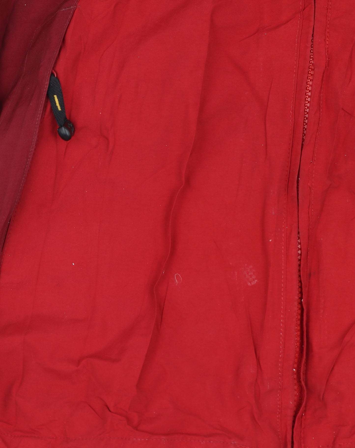 Jack Wolfskin Boys Red Hooded Waterproof Parka Jacket Size 176