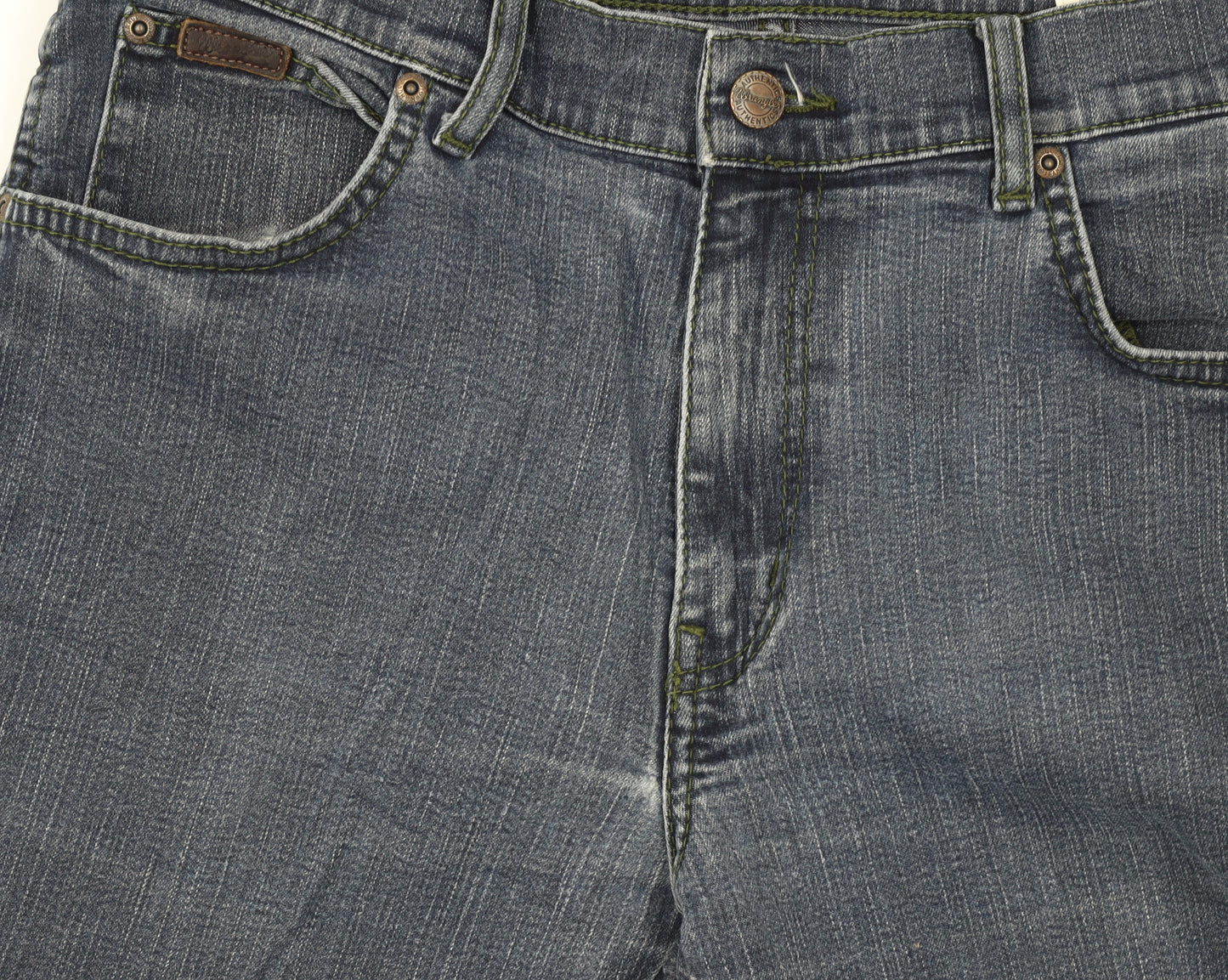 Wrangler Men's Blue Texas Stretch Straight Leg Jeans W33 L32