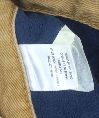 Berkley Jensen Men's Beige Work Jeans 40x30 Cotton Straight Fit
