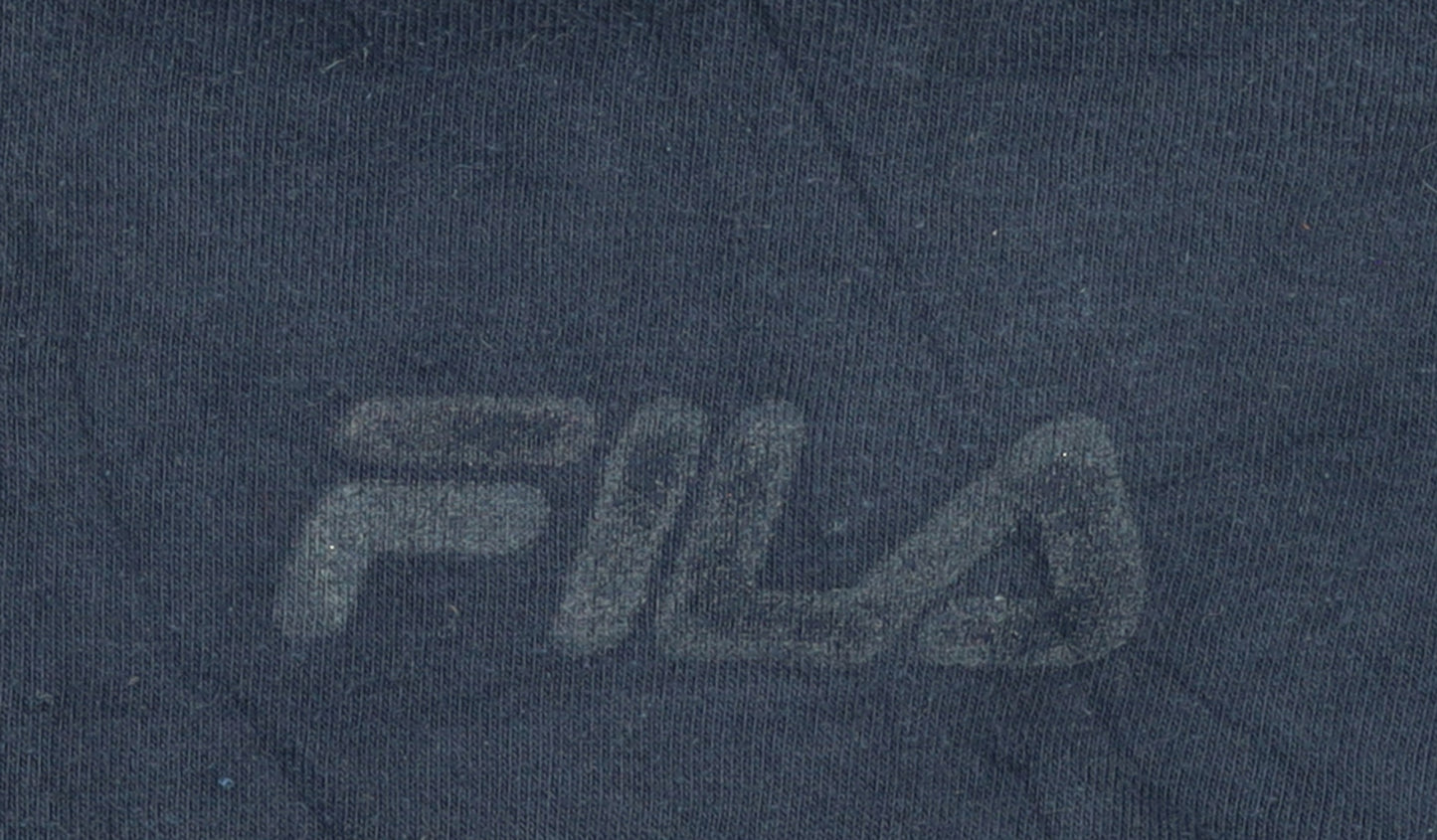 Fila Men's Blue Full Zip Hoodie Size S Regular Fit