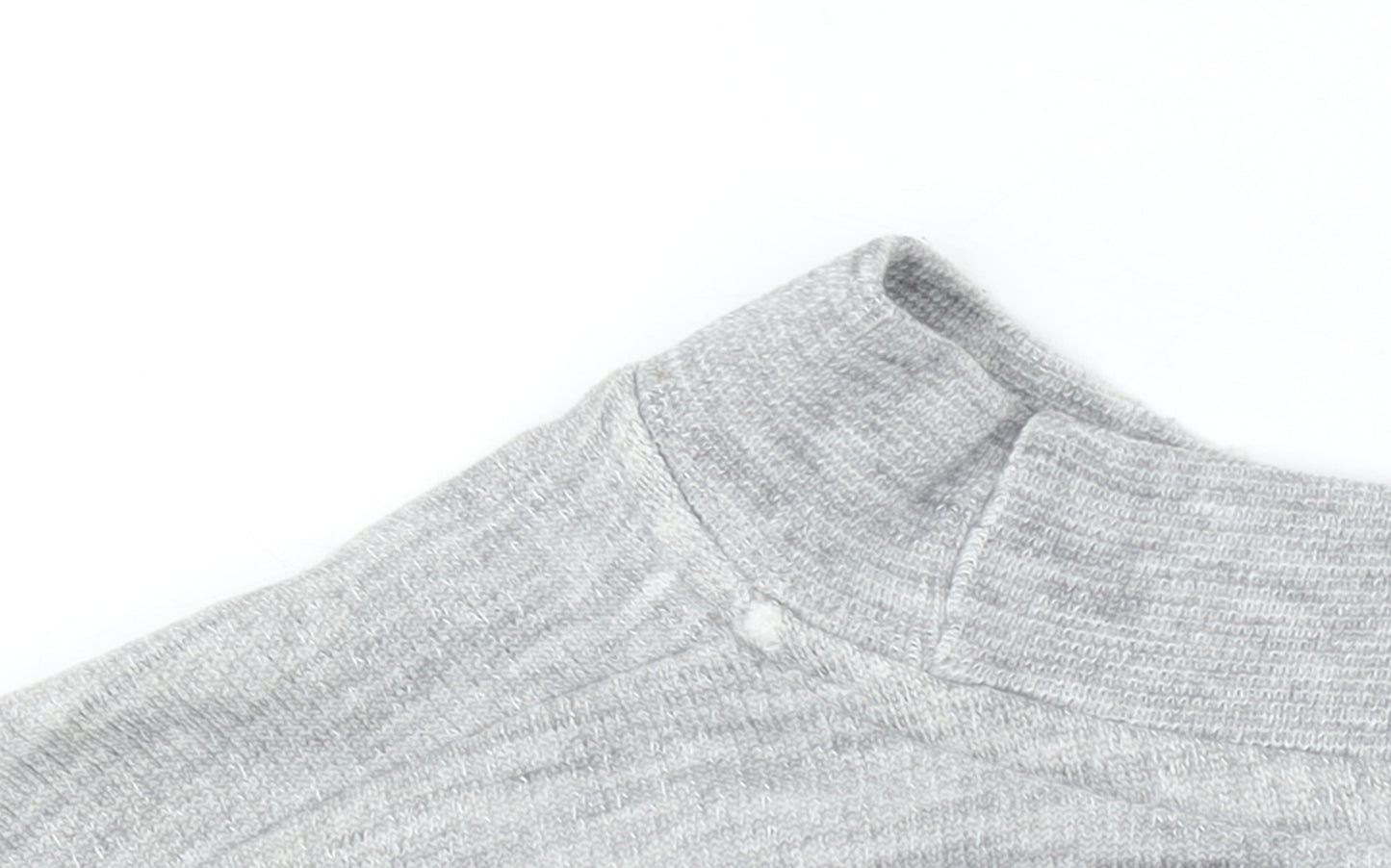 Puma Womens Grey Crew Neck Pullover Sweatshirt Size L Cotton Blend