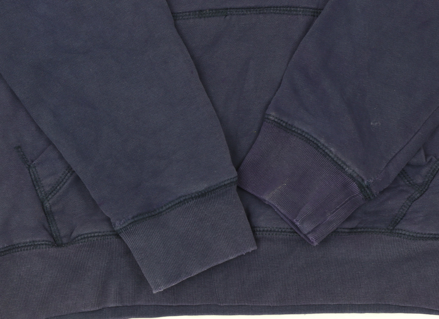 Levi's Girls Blue Pullover Hoodie 16 Years Fleece Lined Logo Sweatshirt