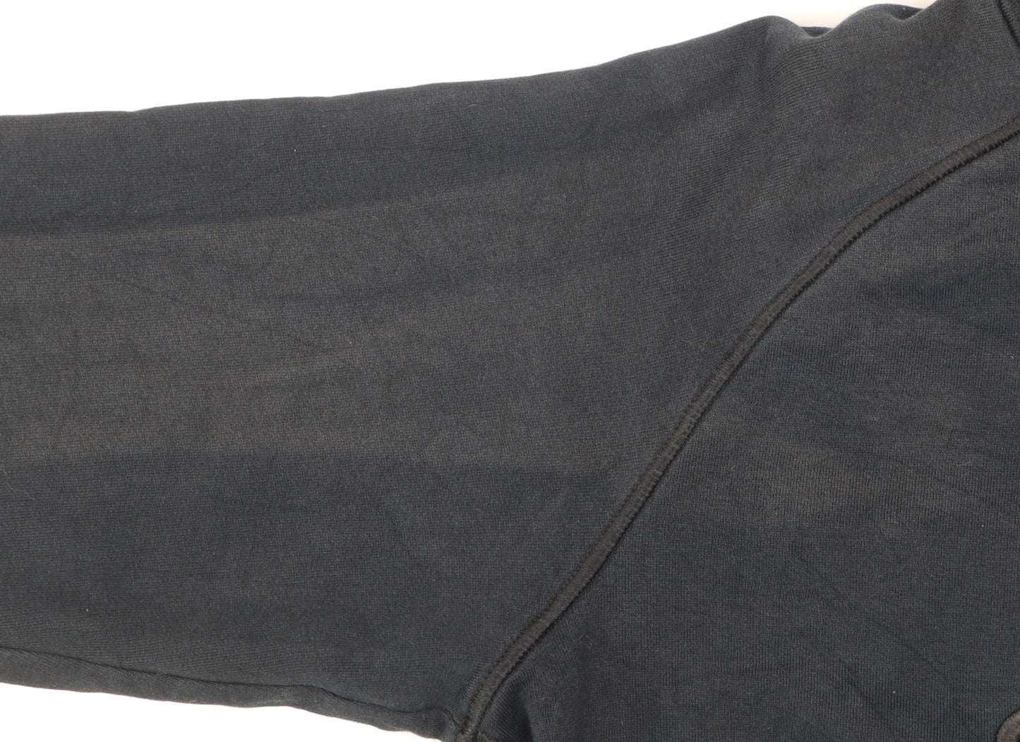 Adidas Boys Black Pullover Hoodie 13-14 Years Cotton Blend Logo Sweatshirt