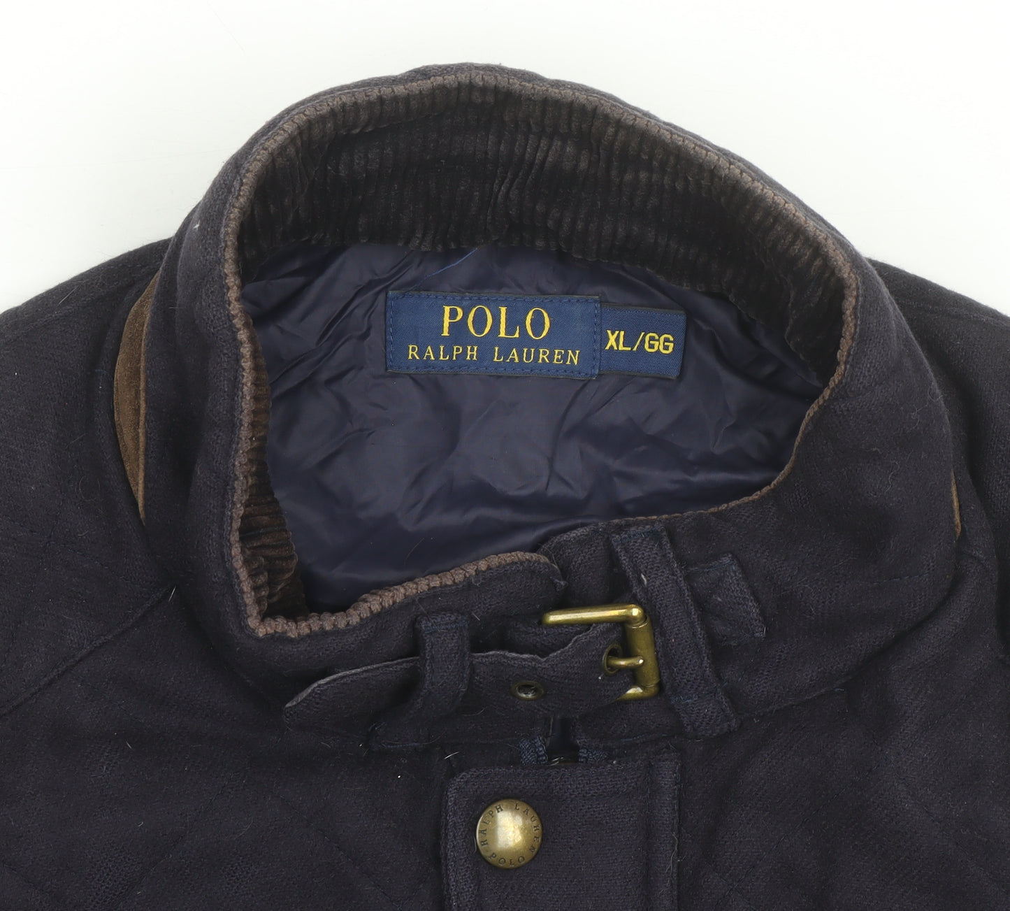 Polo Ralph Lauren Men's Navy Quilted Waistcoat XL Lined Vest