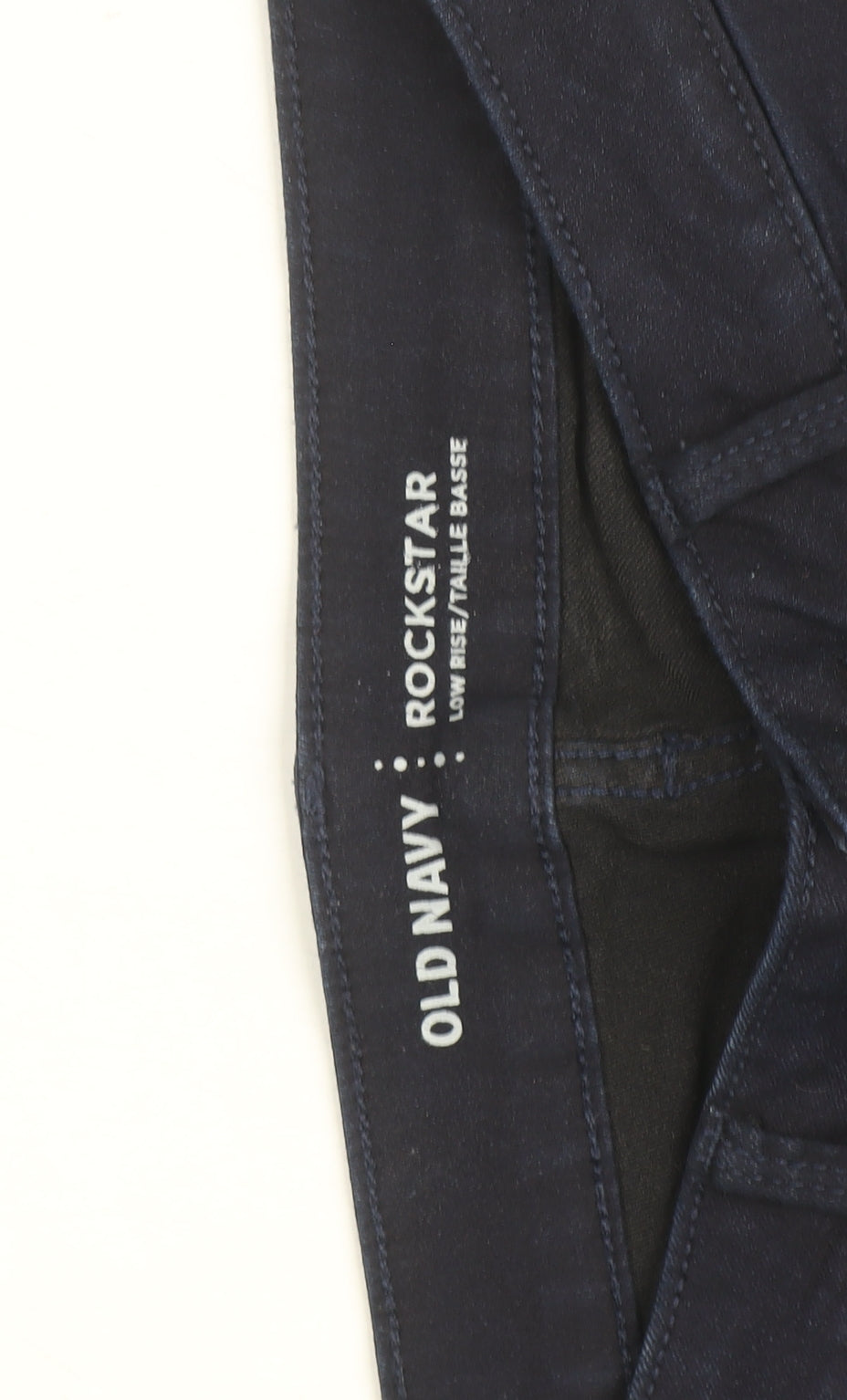 Old Navy Women’s Blue Skinny Low Rise Rockstar Jeans Size 4