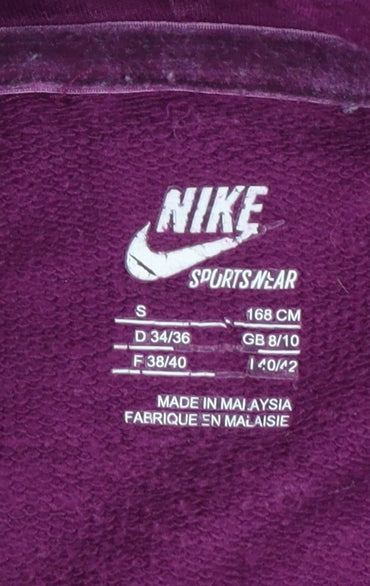 Nike Women's Purple Pullover Hoodie Size Small 8/10 Sportswear