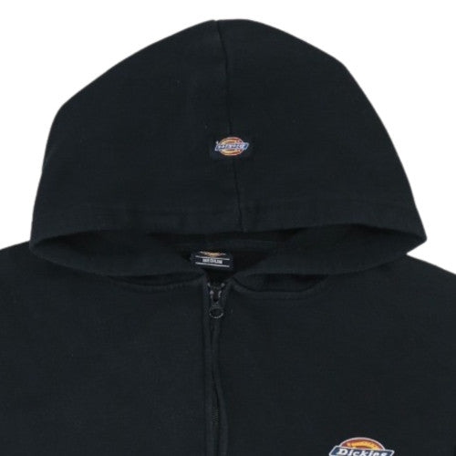 Dickies Mens Black Full Zip Hoodie Medium Regular Fit